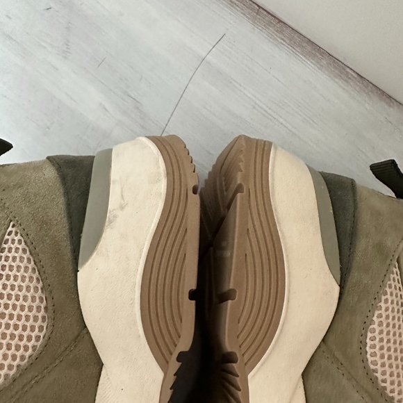 Anine Bing Olive and Beige Sneakers - Picture 8 of 12